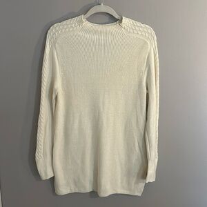 Long White Sweater